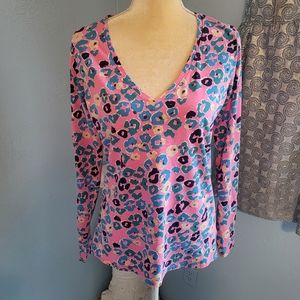 Lilly Pulitzer Jodie top Sun Kissed Paws Off